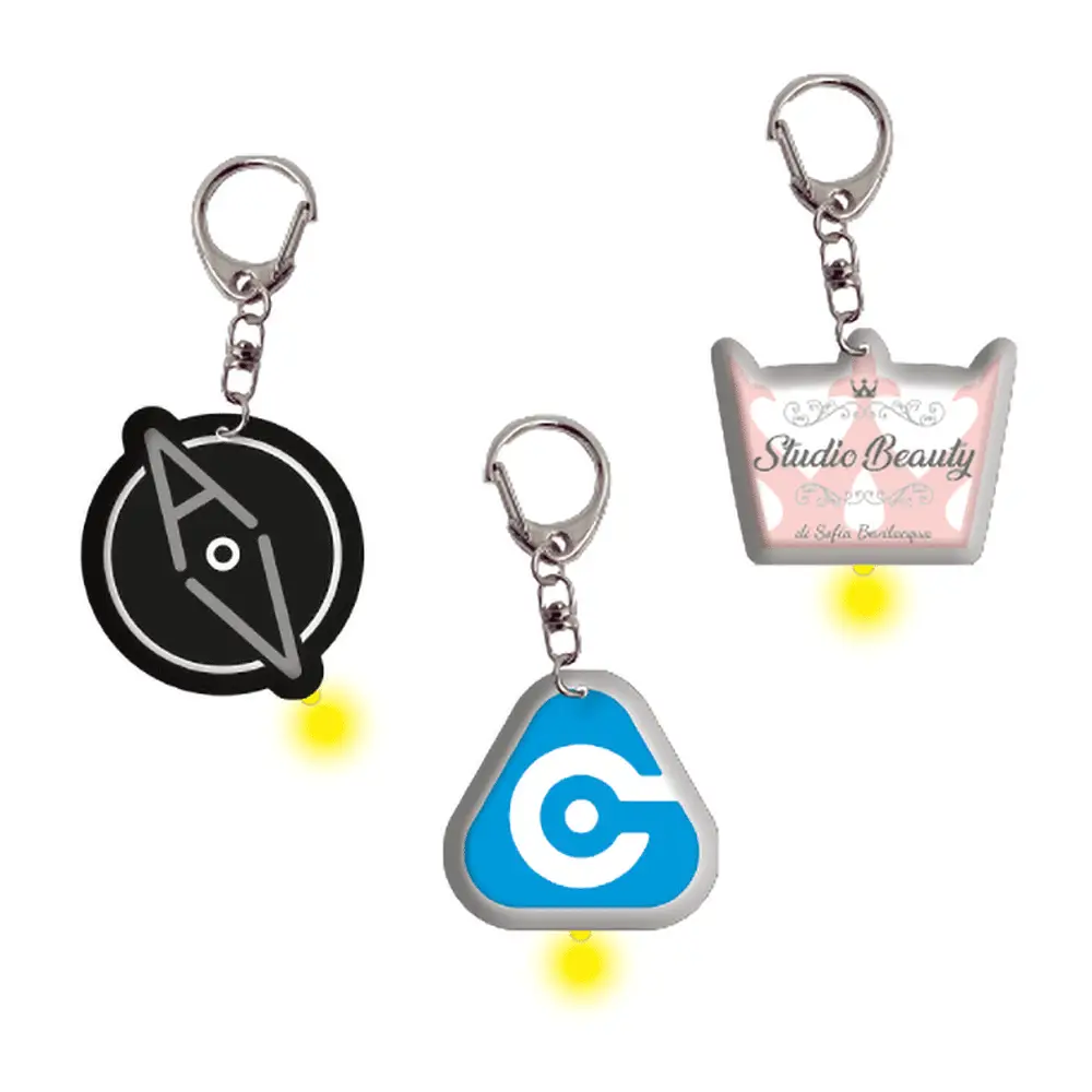 Portachiavi Personalizzati con Luce Led