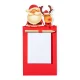 Blocco note con Magnete di Natale:
