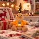 Peluche a forma di renna con maglione personalizzabile