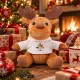 Peluche a forma di renna con maglione personalizzabile