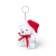 Portachiavi Orsetto Peluche Natalizio
